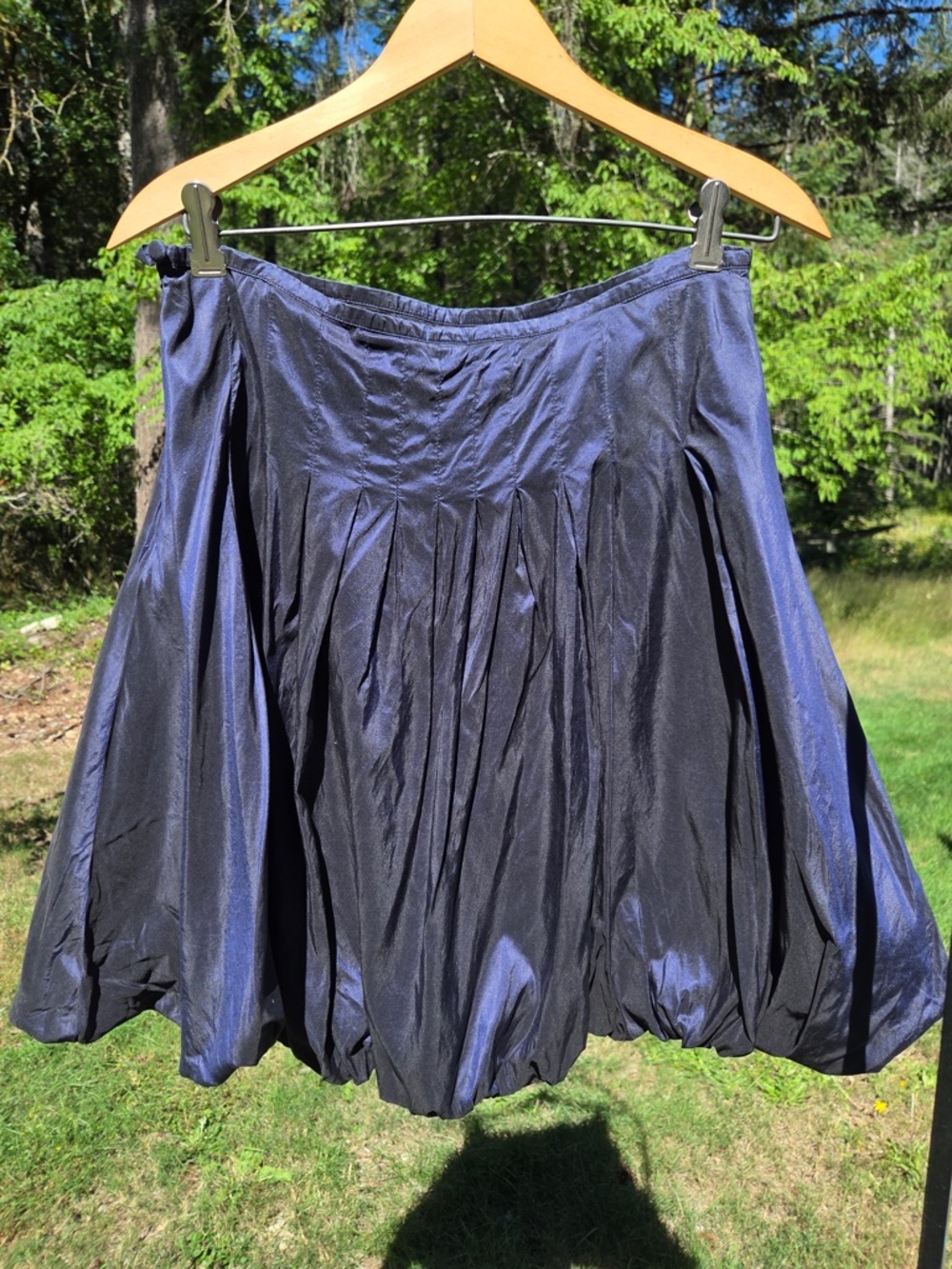 Body By Victoria Size 8 Dark Blue Skirt